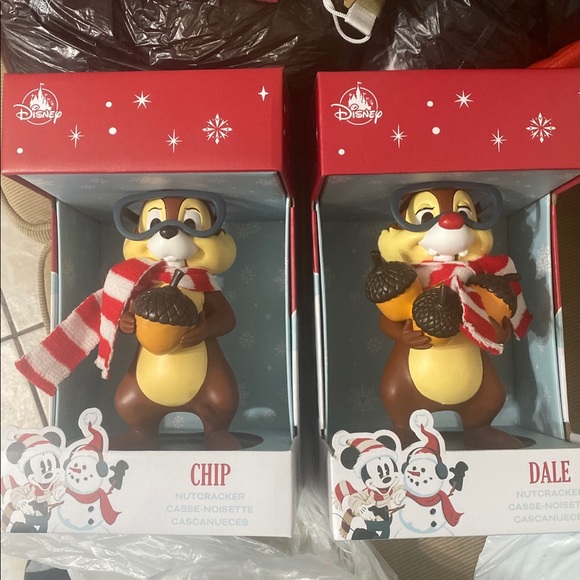Disney Holiday Chip And Dale Nutcrackers Disneyland Poshmark